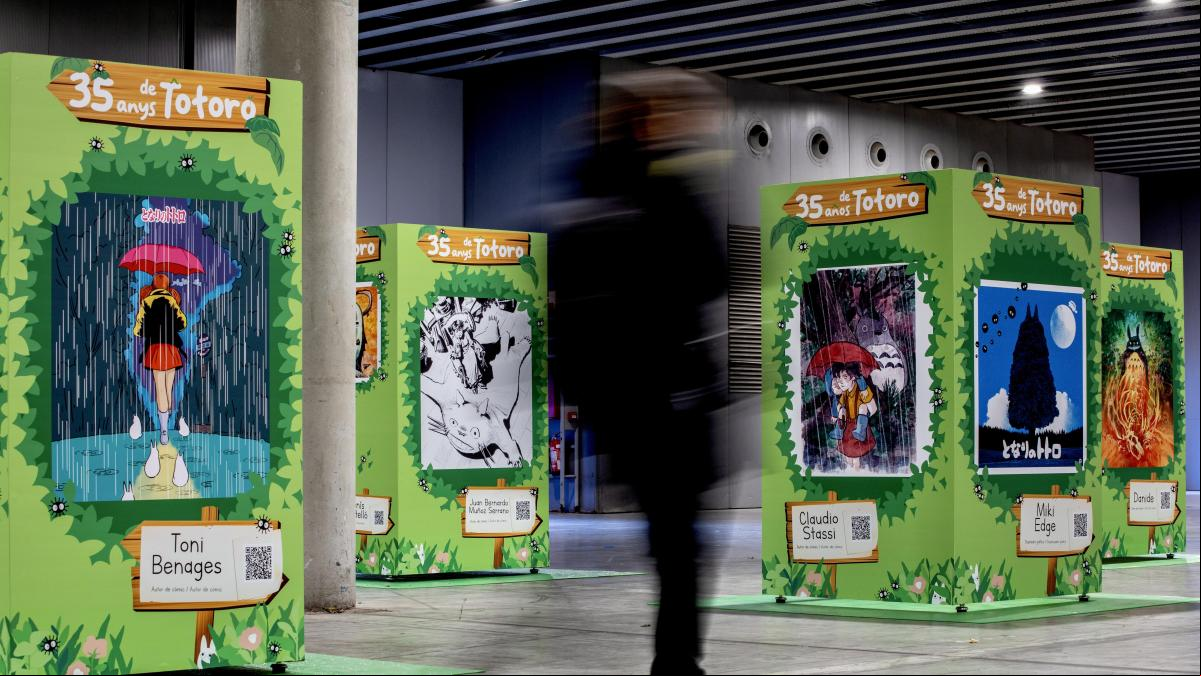 Totoro celebrará su 35 cumpleaños en el Manga Barcelona por todo lo alto