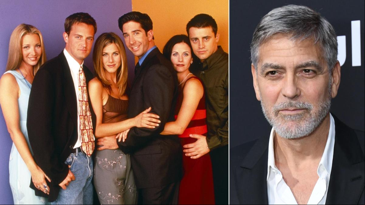 George Clooney asegura que Matthew Perry no era feliz durante su etapa en Friends