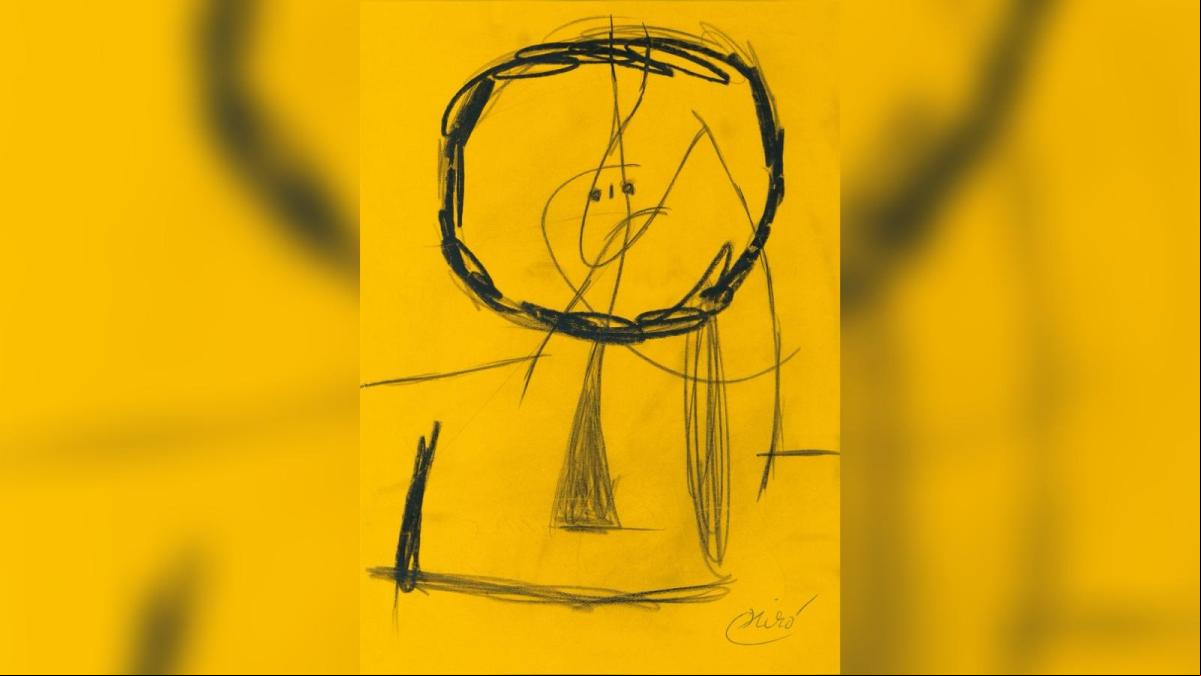 Una obra de Miró en el catálogo de Vila Viniteca