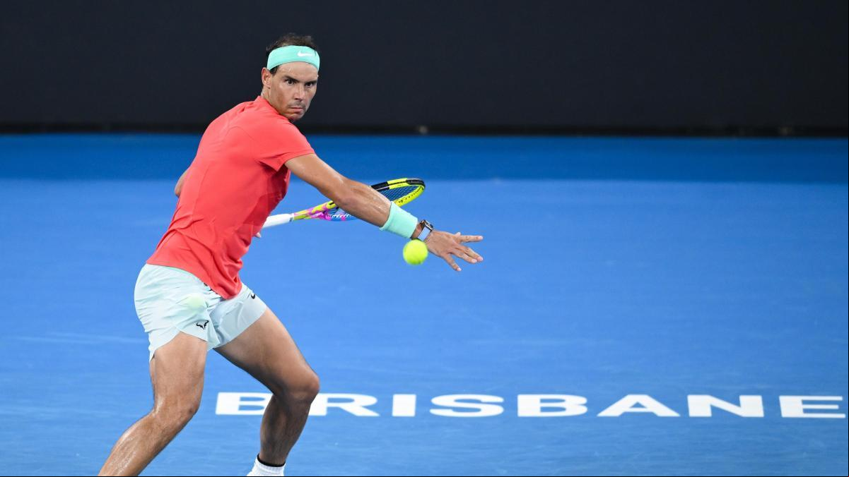 Nadal - Thompson: horario y dónde por TV ver el partido de cuartos del ATP de Brisbane