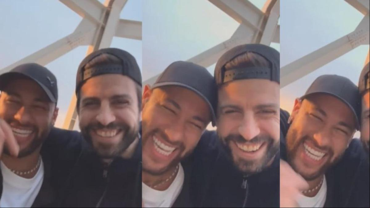 Gerard Piqué repite el mítico se queda con Neymar: Ahora sí