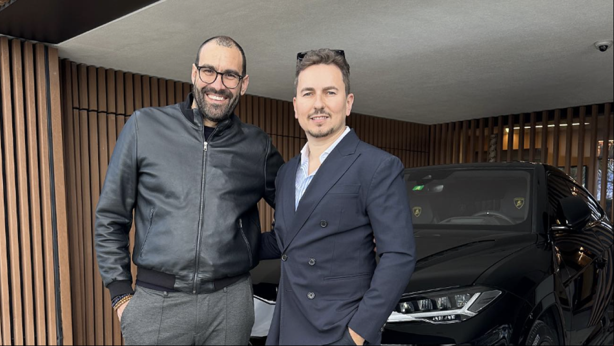 Jorge Lorenzo no se cansa de los Lamborghinis: este es el nuevo coche que ha comprado por segunda vez