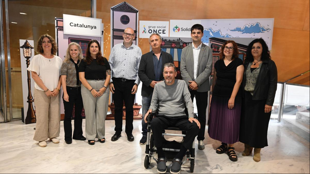 La ONCE premia la solidaridad de Juan Carlos Unzué y del Ayuntamiento de Altafulla
