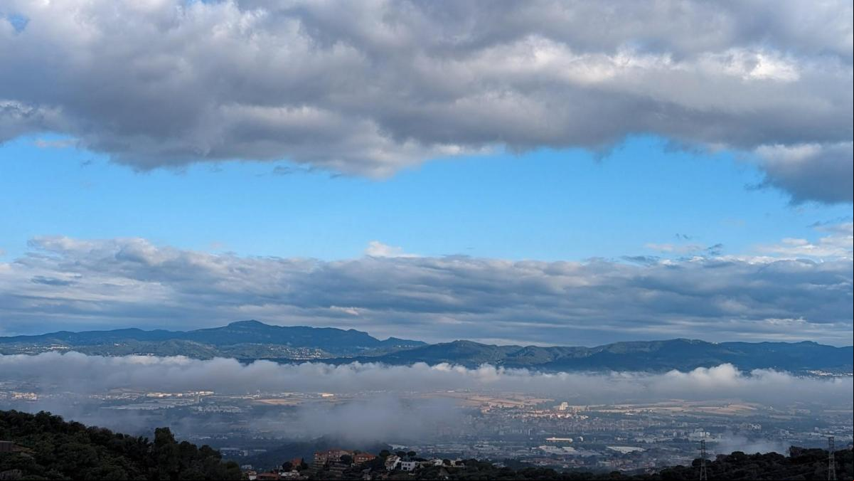 El fenómeno de las nieblas por evaporación