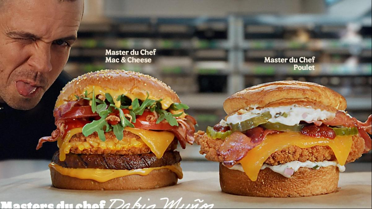 Las tres hamburguesas de Dabiz Muñoz que podrás comer en Burger King Francia
