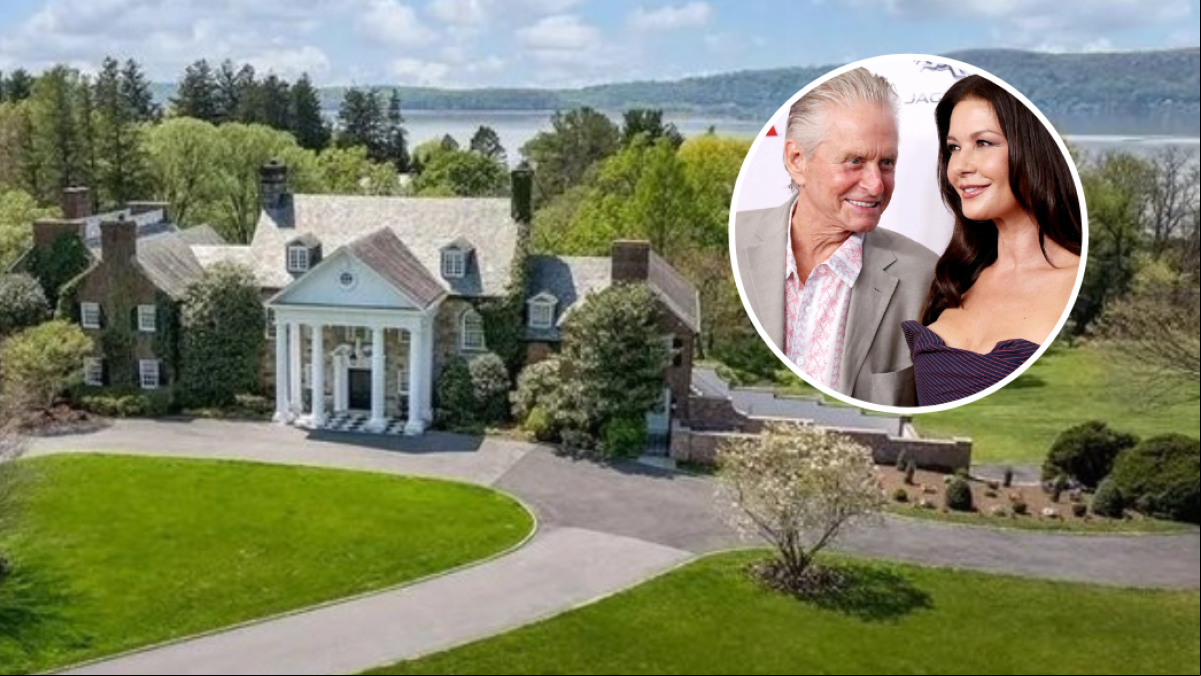 Así es la mansión que Michael Douglas y Catherine Zeta-Jones venden por 11,2 millones de euros
