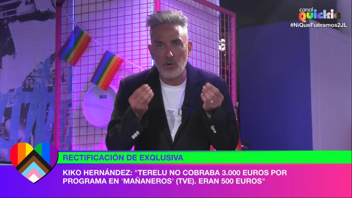 Kiko Hernández revela el sueldo de Terelu Campos en Mañaneros