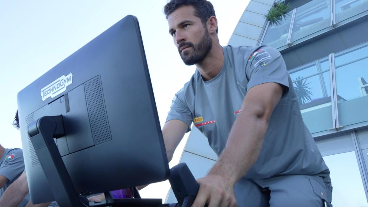 Technogym hace volar los ‘cyclors’ de Luna Rossa Prada Pirelli