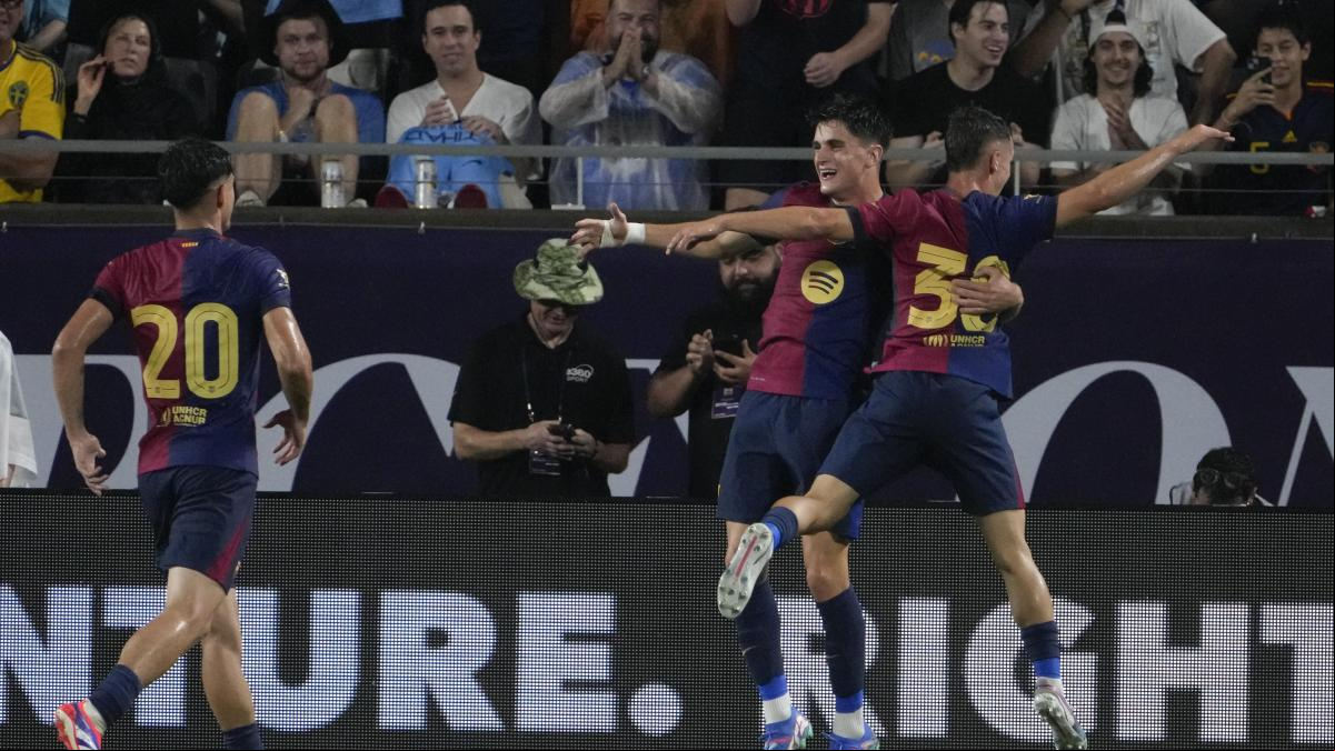 El Barcelona Kinder de Flick se divierte ganando al Manchester City