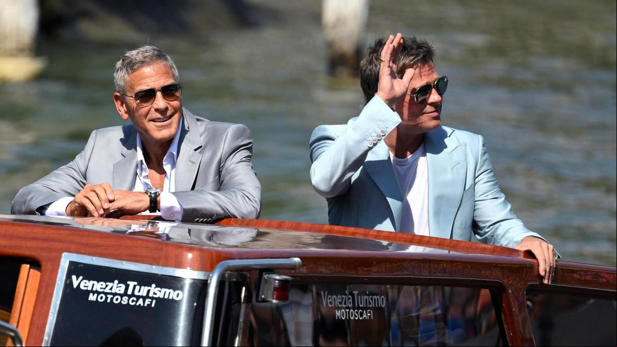 Otro ‘bromance’ de Brad Pitt y George Clooney