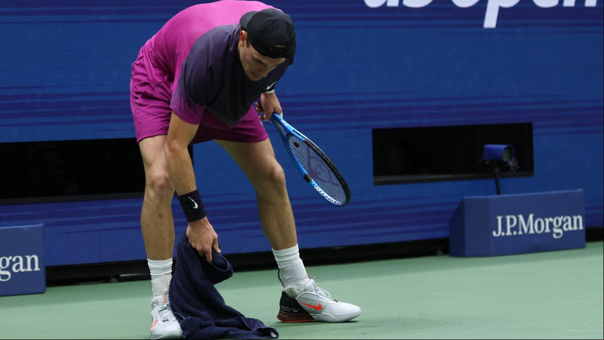 Una indisposición juega una mala pasada a Jack Draper frente a Jannik Sinner en el US Open