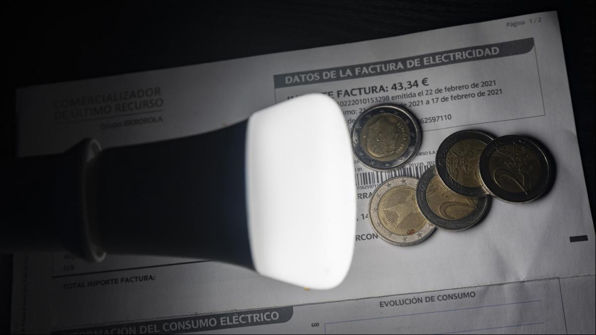La factura de la luz sube un 18% y es la más cara desde febrero del 2023