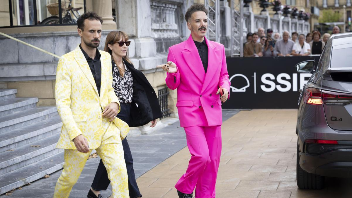 La moda masculina eclipsa la alfombra roja del Festival de San Sebastián