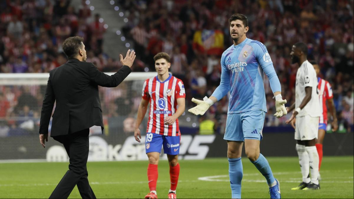 Courtois, baja para dos semanas