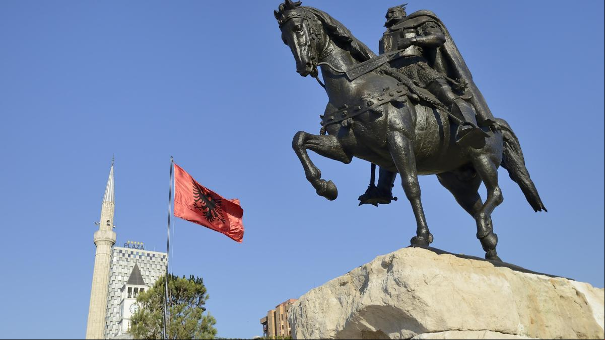 La conquista de Albania