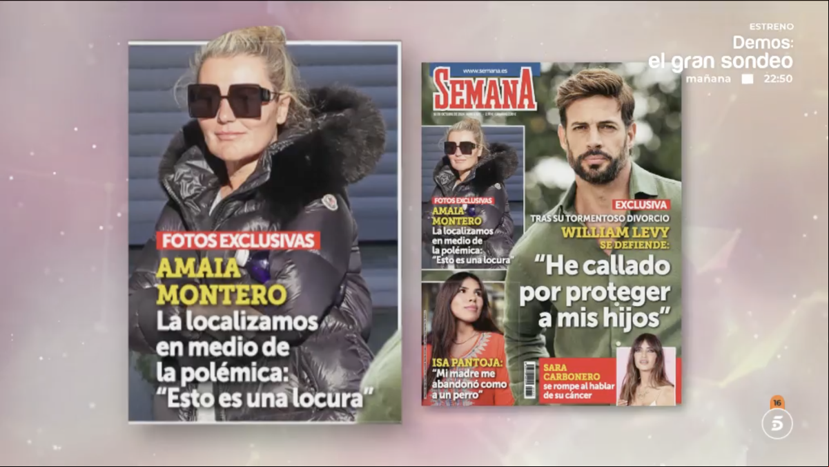 Primeras imágenes de Amaia Montero tras la marcha de Leire de La Oreja de Van Gogh: “Esto es una locura”