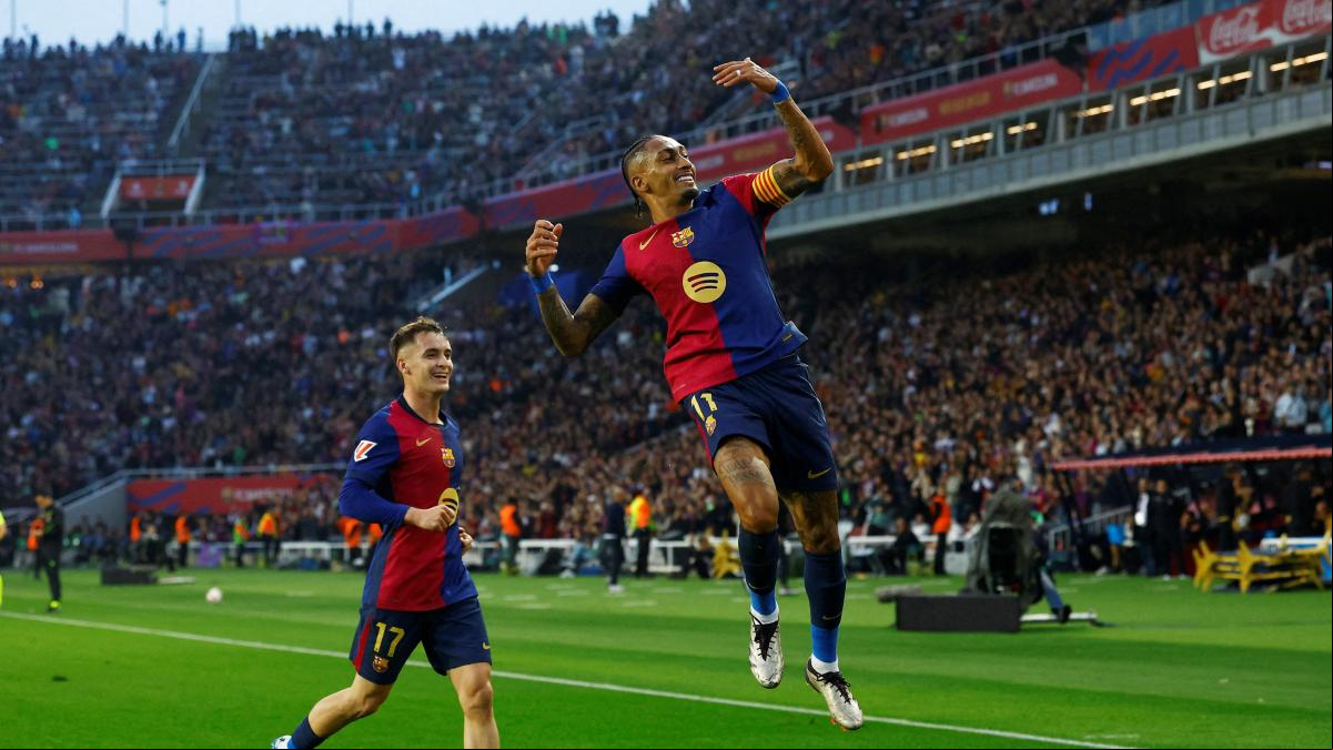 Las notas del Barça en el derbi