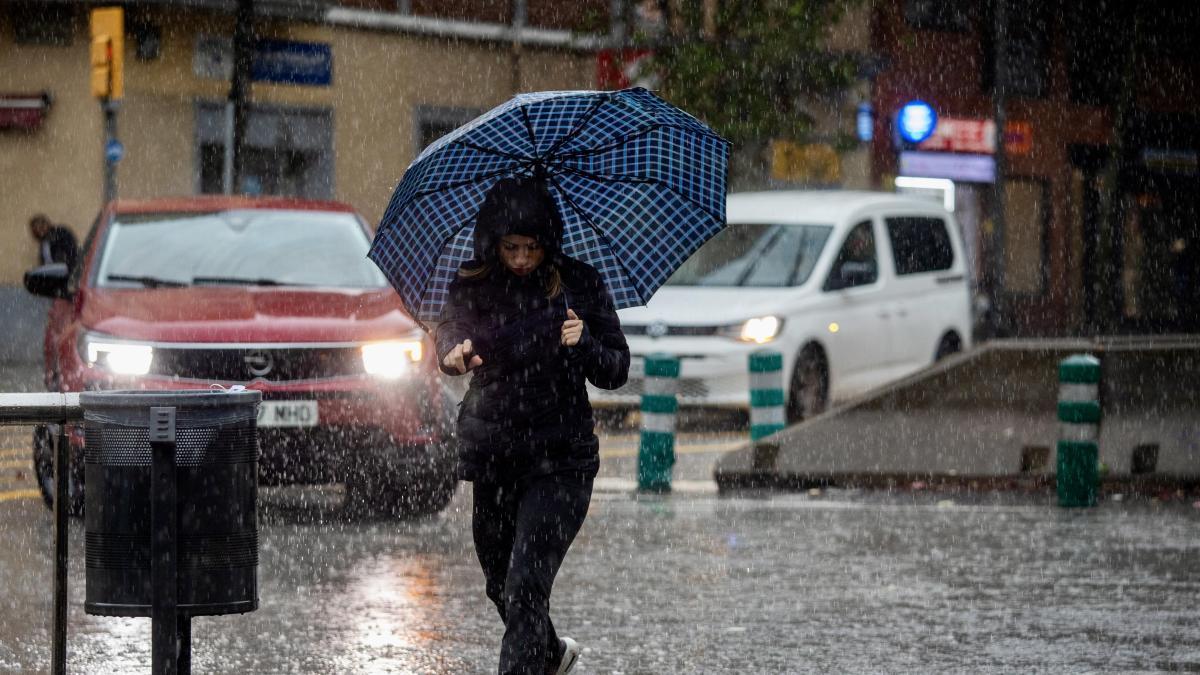 El Meteocat advierte de inestabilidad y lluvias intensas para arrancar la semana en Catalunya