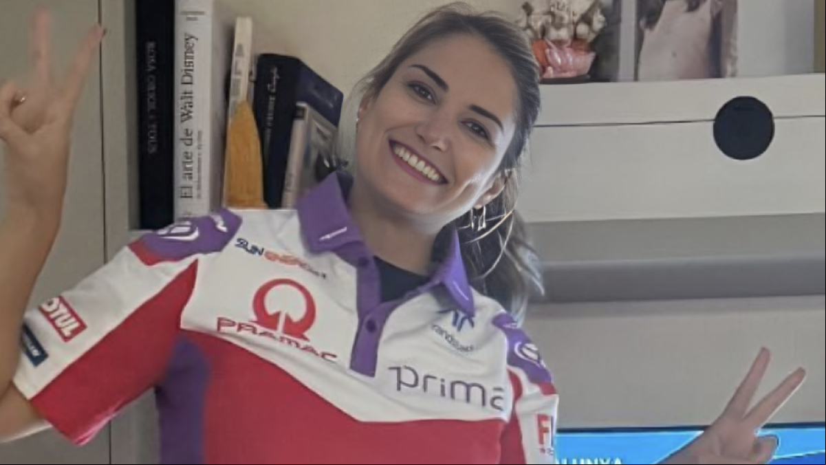La elegante felicitación de Alba Carrillo tras el gran éxito de Fonsi Nieto en MotoGP: “Por todos los cumples que no has podido estar”