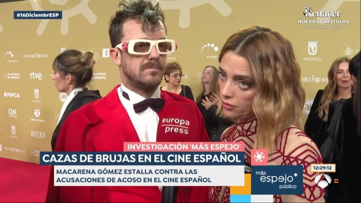 Macarena Gómez estalla ante la presunta “lista negra” del acoso en el mundo del cine: “Hacen mucho daño a los hombres”
