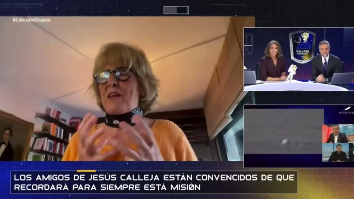 La decepción de Mercedes Milá en la retransmisión del viaje de Jesús Calleja al espacio: “Nos han destrozado el espectáculo”