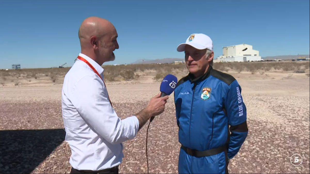 Jesús Calleja comparte sus primeras impresiones tras su viaje al espacio: “Pensé que algo no iba bien