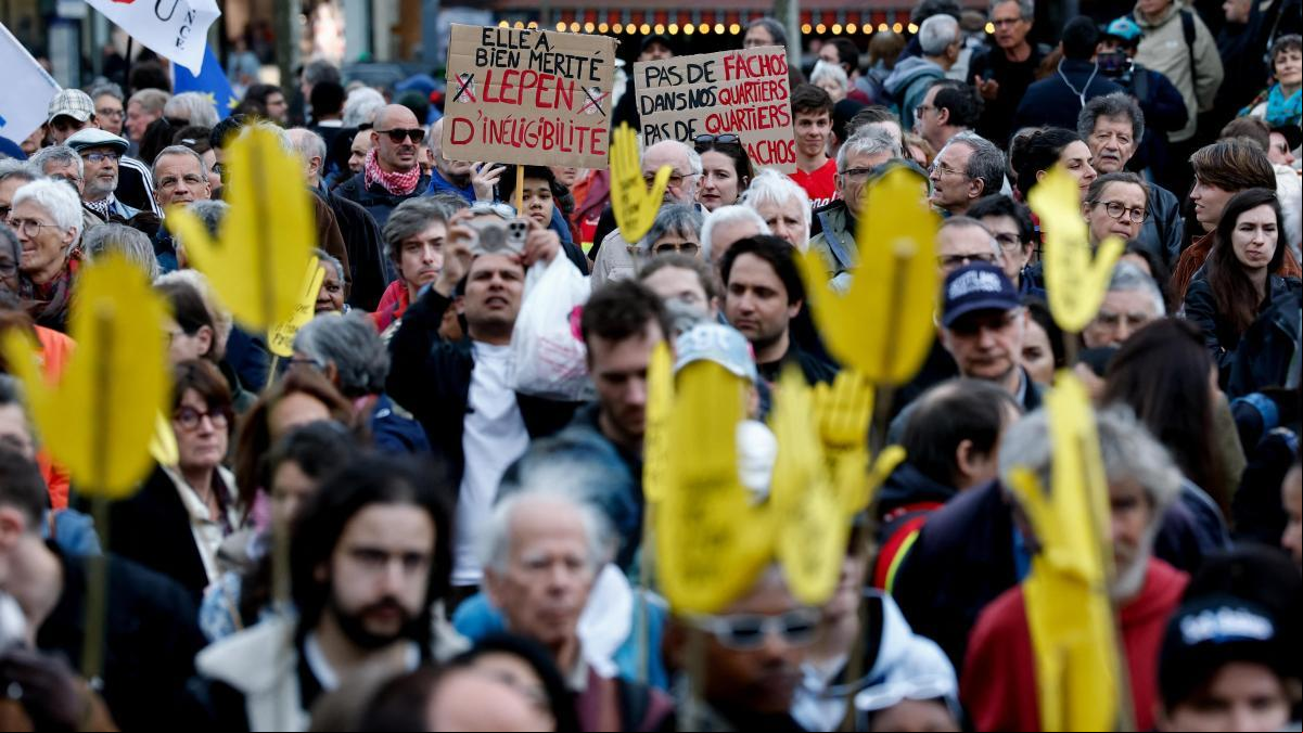 Movilizaciones en Francia en defensa de la justicia y del Estado de derecho