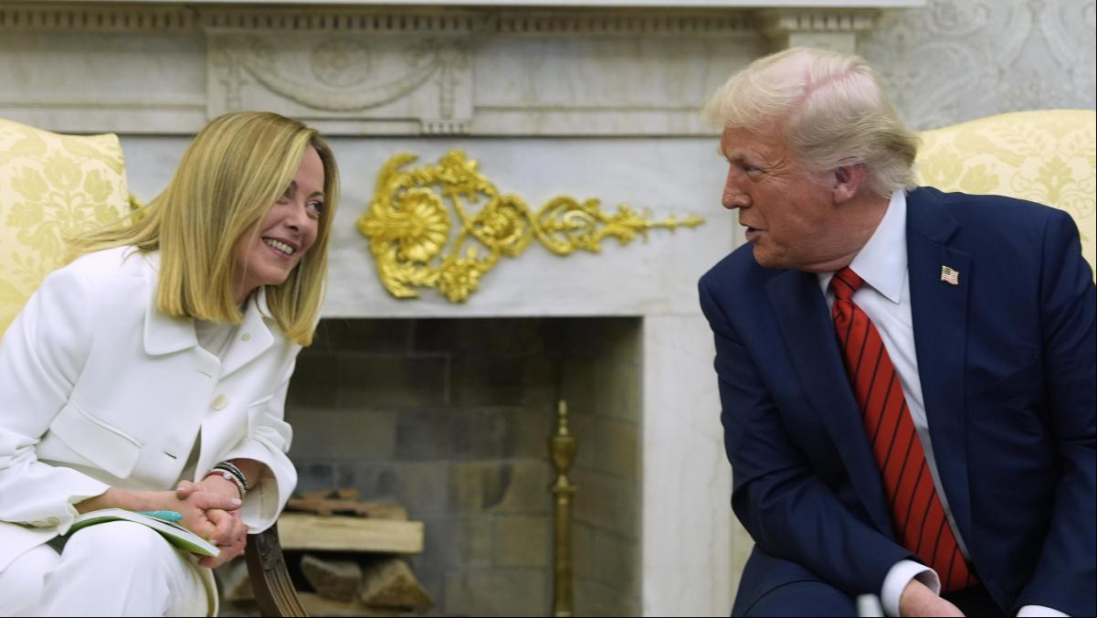 Meloni, en la Casa Blanca: “El objetivo es hacer a Occidente grande de nuevo”
