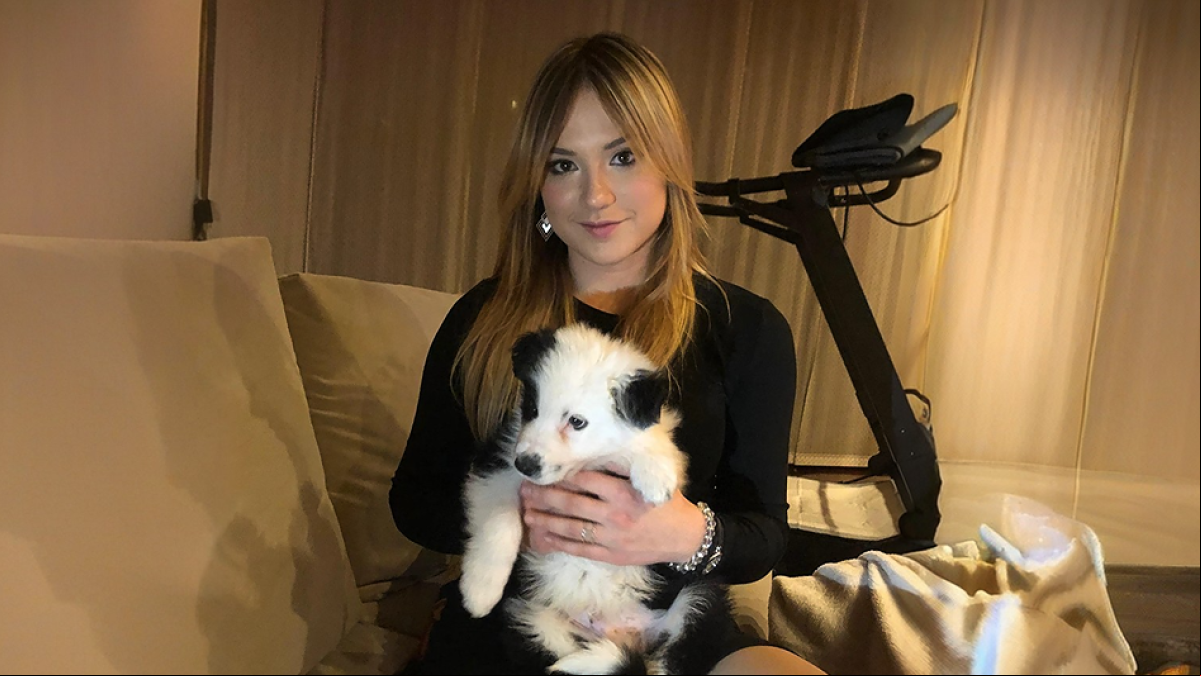 Fiona Pinar, atleta paralímpica: “Cuando no me apetecía salir con mis amigas después de la amputación, mi border collie, Max, tiró de mí, siempre estuvo a mi lado”