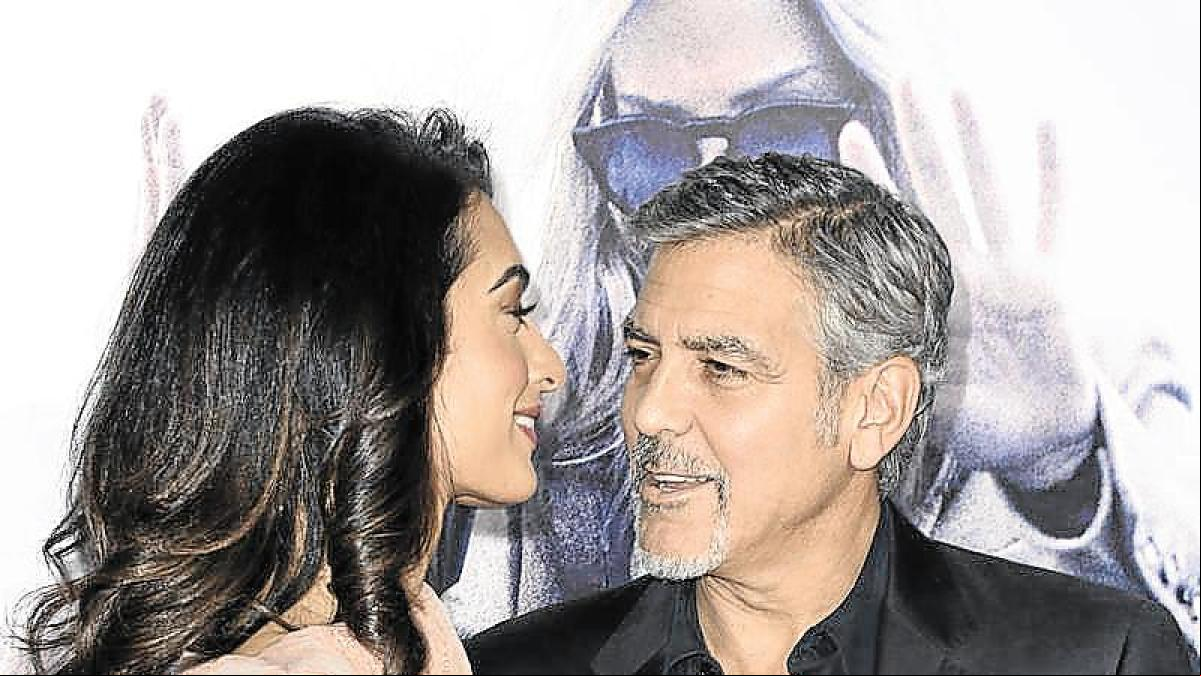 La prensa americana atiza el rumor de que George Clooney y Amal Alamuddin serán padres de nuevo