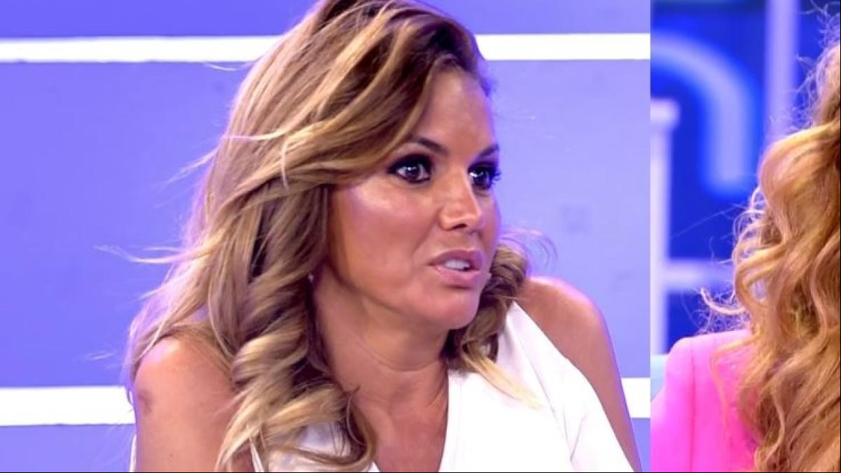 Rocío Carrasco rompe a llorar cuando Marta López le habla de su hijo