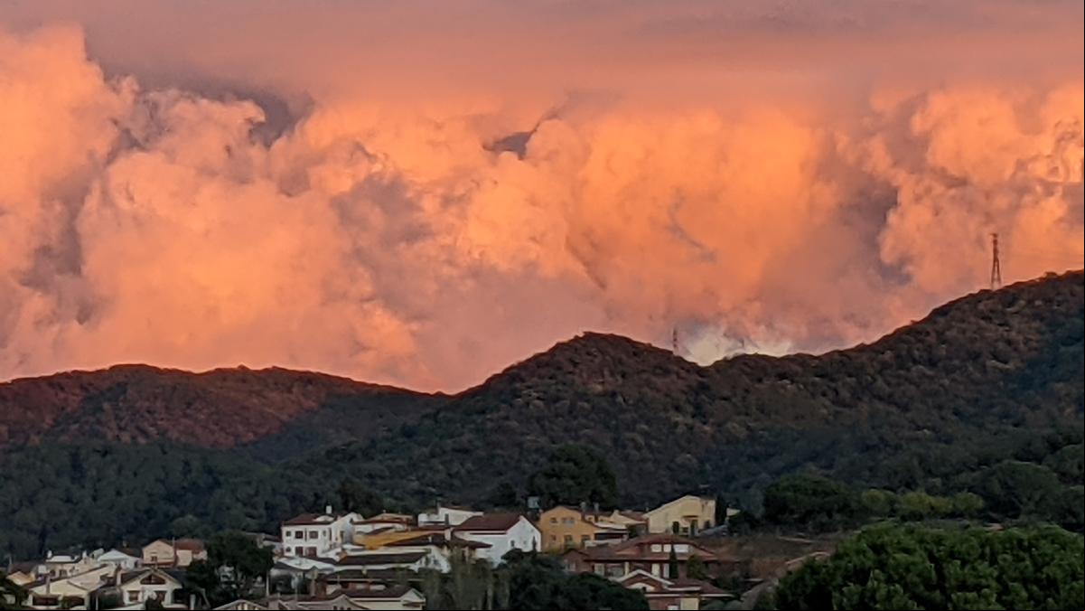 Tarde volcánica en Sant Fost de Campsentelles