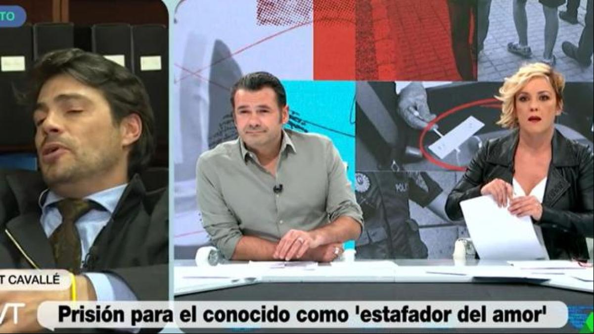 La surrealista entrevista en directo al estafador del amor