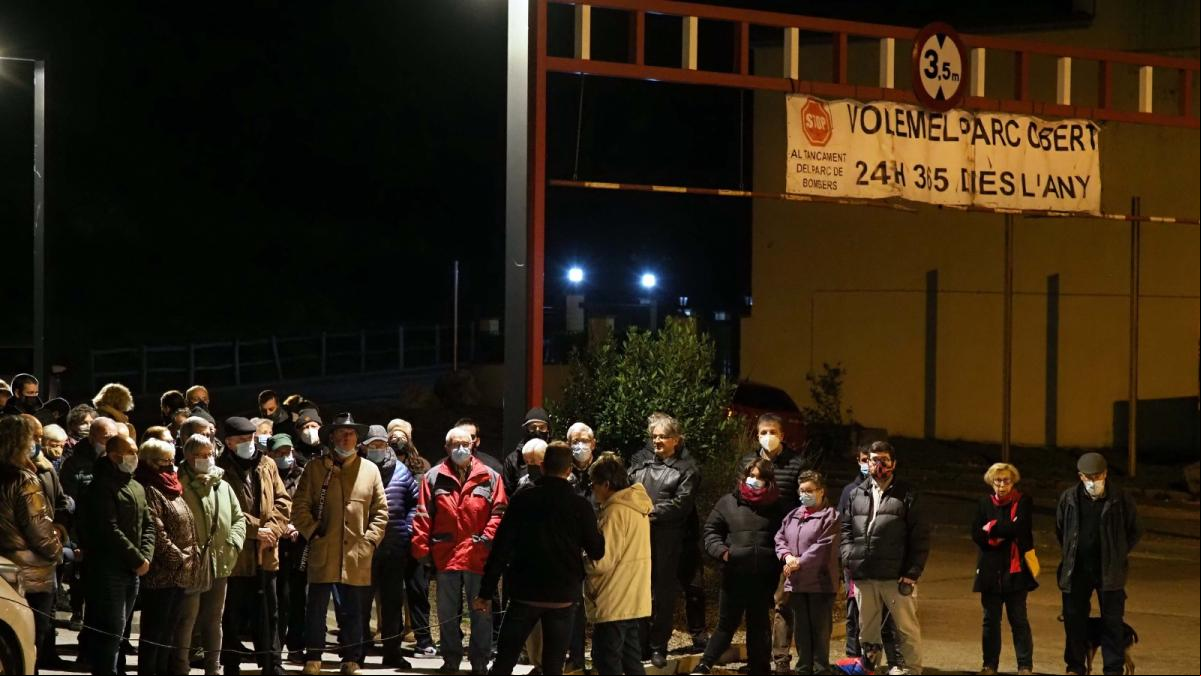 La Jonquera exige mantener el parque profesional de bomberos