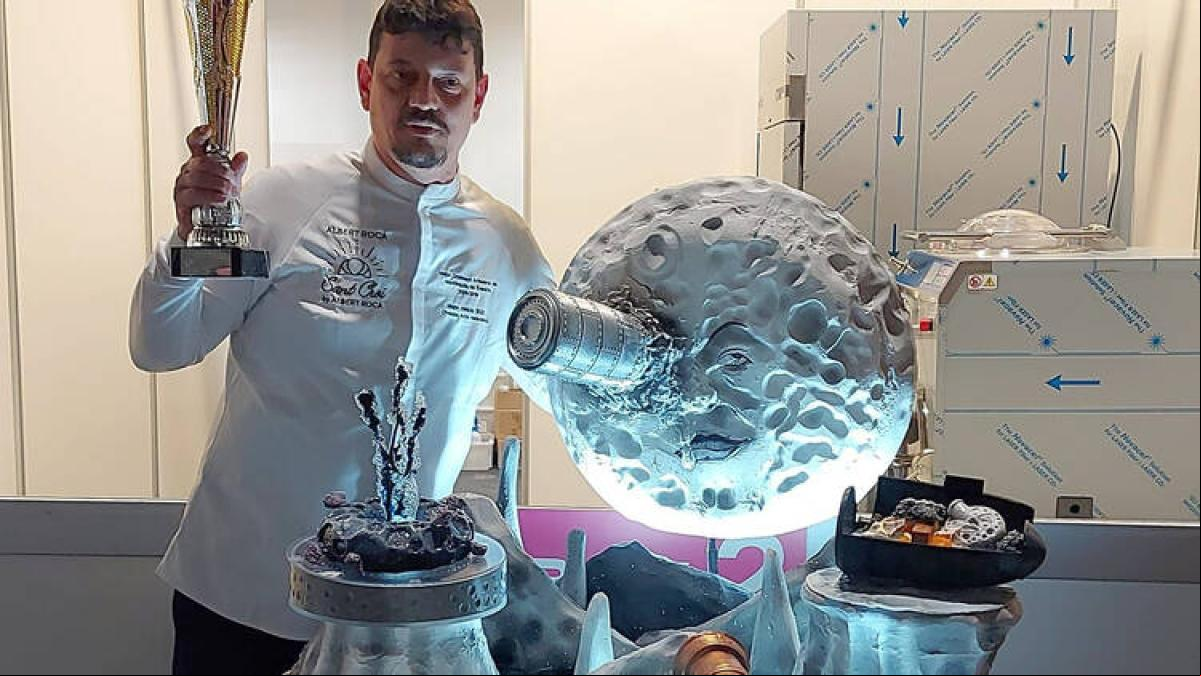 Un viaje a la luna para ganar el Campeonato de Heladería de España