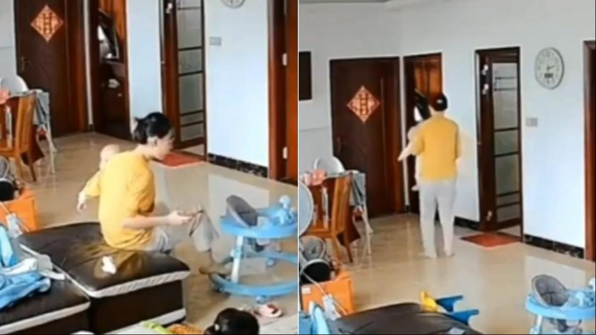 El vídeo viral de una madre y su bebé perdido con el que la mayoría de los padres se identificarán