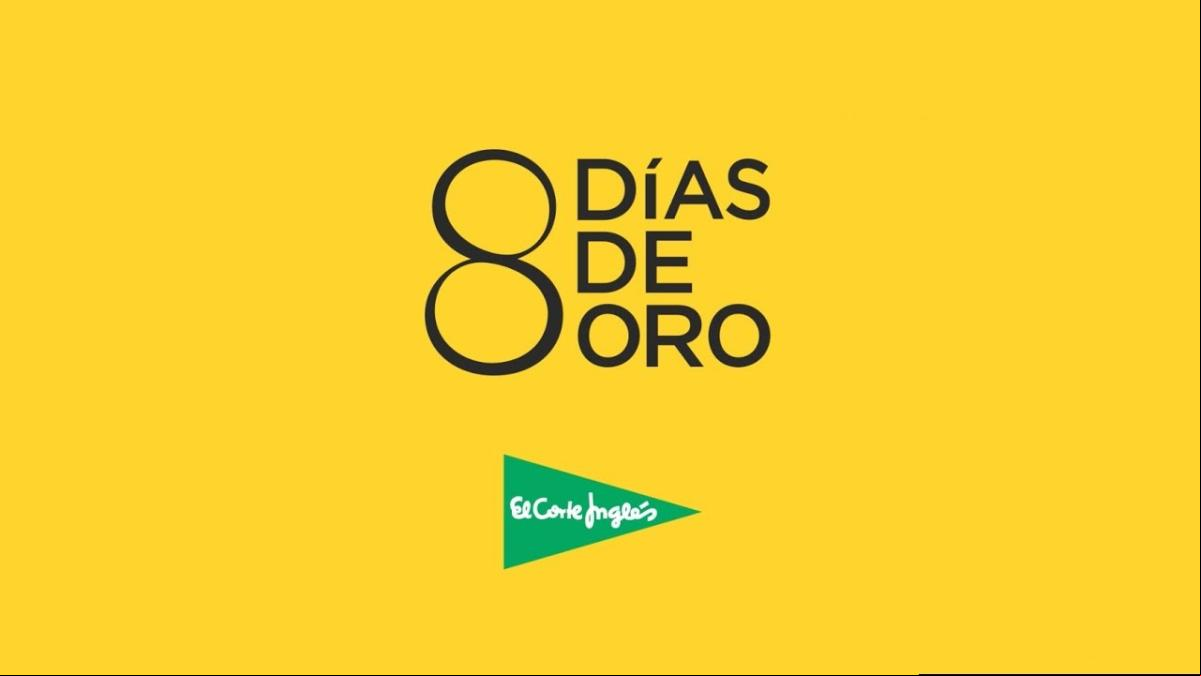 8 días de oro de El Corte Inglés repletos de grandes descuentos en moda, hogar y belleza