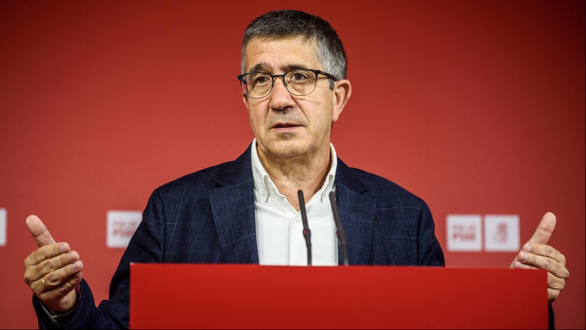Patxi López: El PP da impunidad para delinquir al dar libertad ante el plan de ahorro