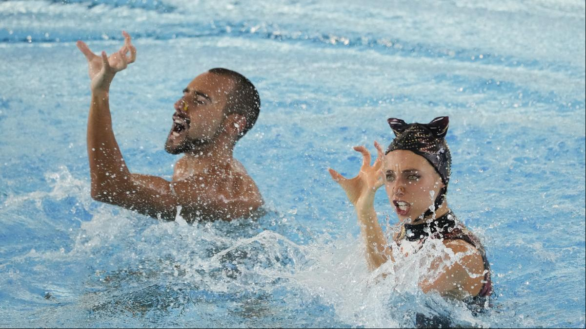 Pau Ribes y Emma Garcia arañan otra plata para España en artística
