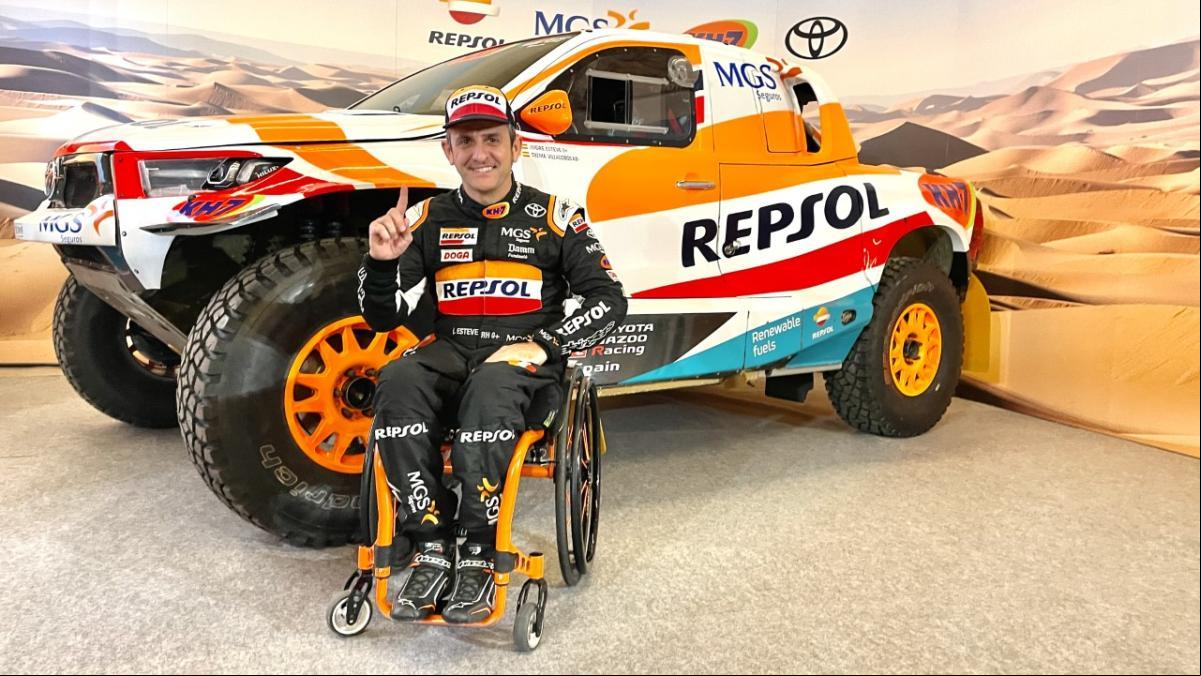 Isidre Esteve: “El Toyota Hilux T1+ nos permitirá luchar de tú a tú con todos los rivales”