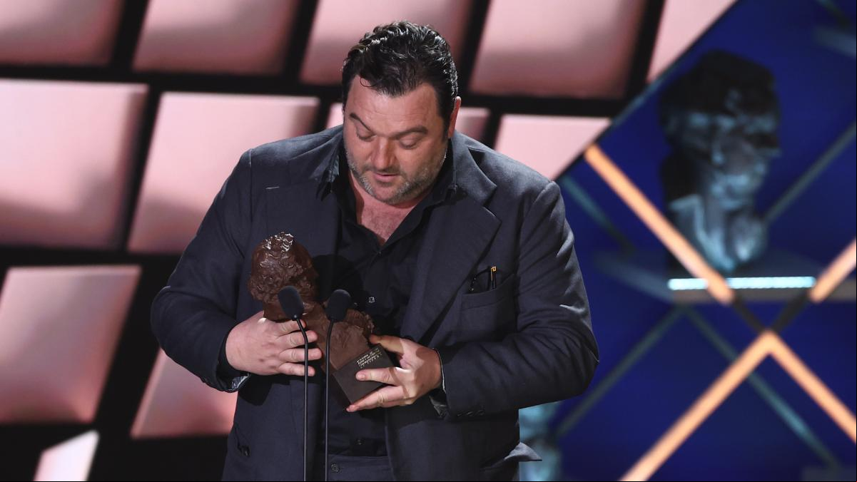 Denis Ménochet se lleva el Goya al mejor actor por su papel en As bestas