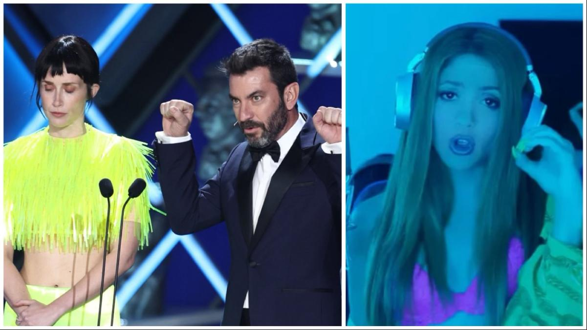 La canción que Shakira dedicó a Gerard Piqué tras su ruptura se cuela en los Premios Goya