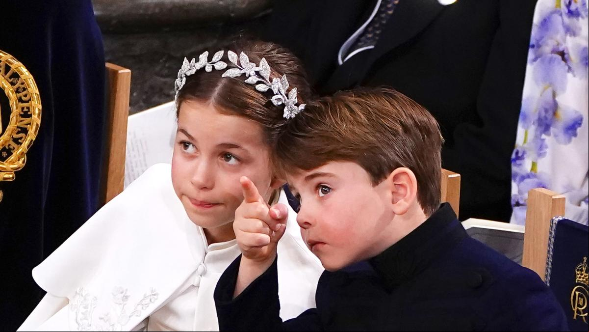 El momento más tierno de la coronación: el comentado gesto de la princesa Carlota