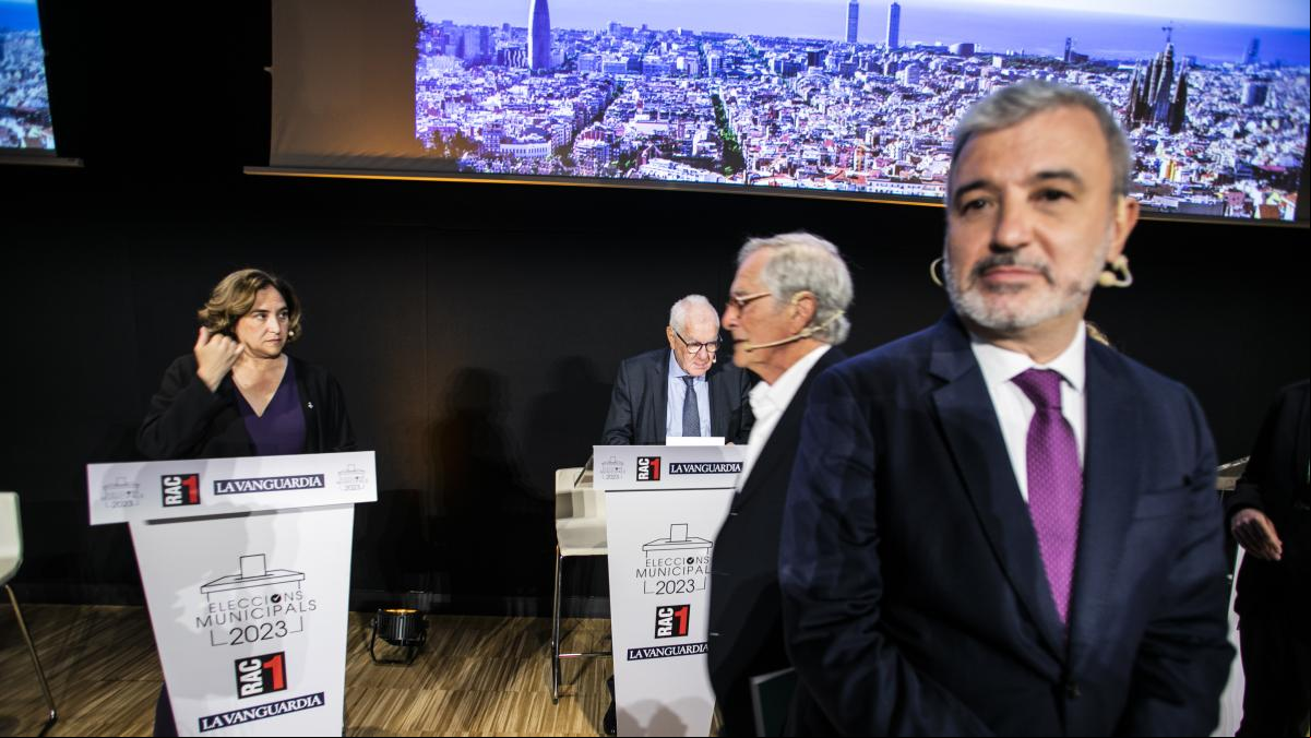 Mínima ventaja de Collboni sobre Trias y Colau en unas elecciones que decidirán los indecisos
