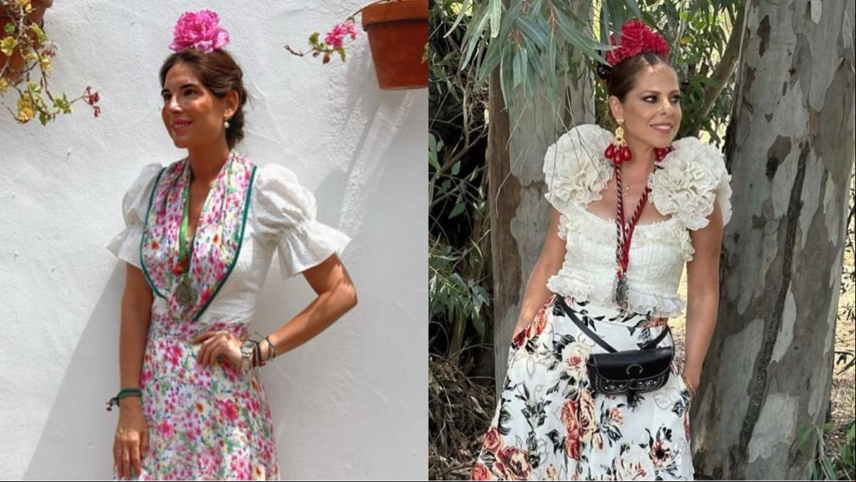 Las famosas disfrutan del Rocío: Desde Pastora Soler hasta Lourdes Montes