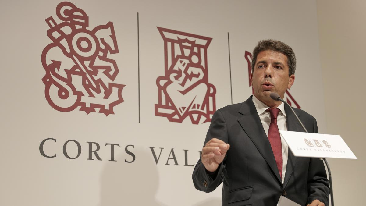 Carlos Mazón: Parece que Puig y Bravo, pareja política, lo quieren todo para evitar el cambio