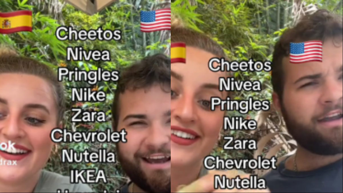 La diferencia de una española y un estadounidense pronunciando estas marcas: No lo decimos mal, lo hemos adaptado