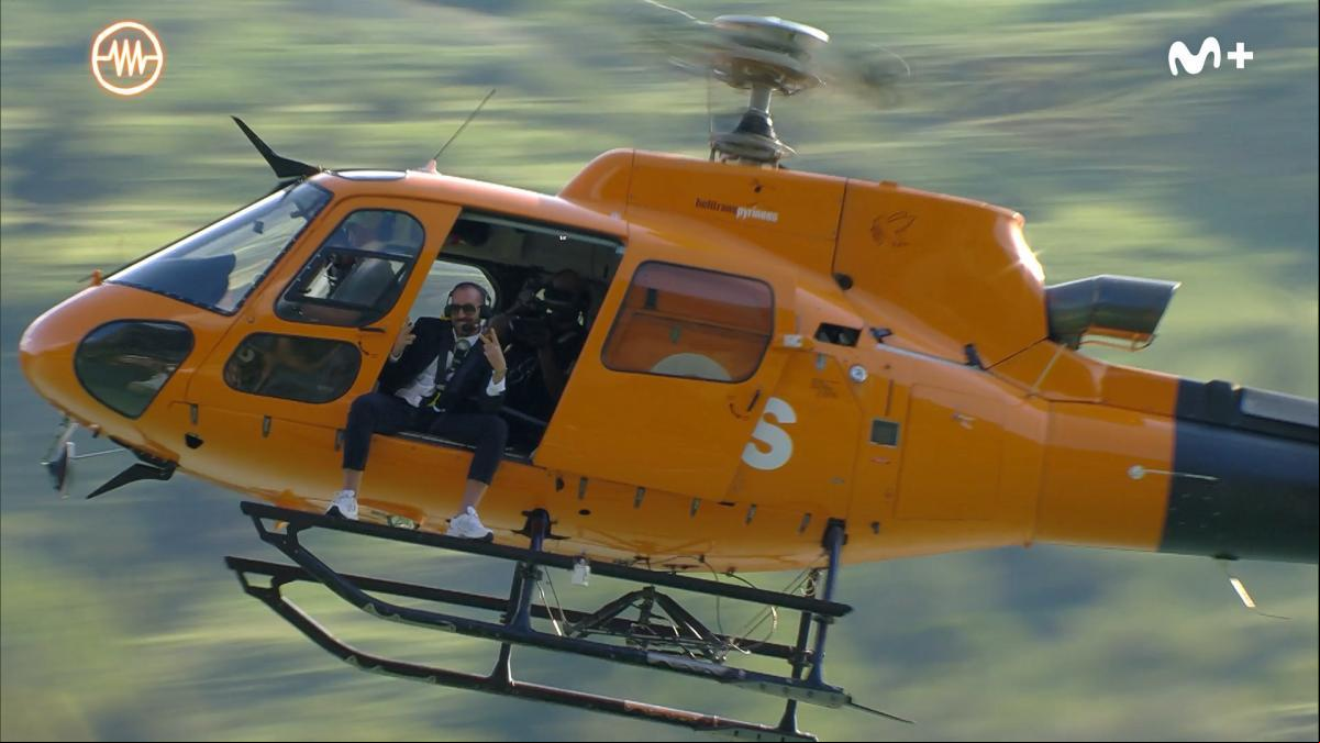 Un helicóptero de Ciudadanos ‘se cuela’ en ‘La Resistencia’: “Están de liquidación”