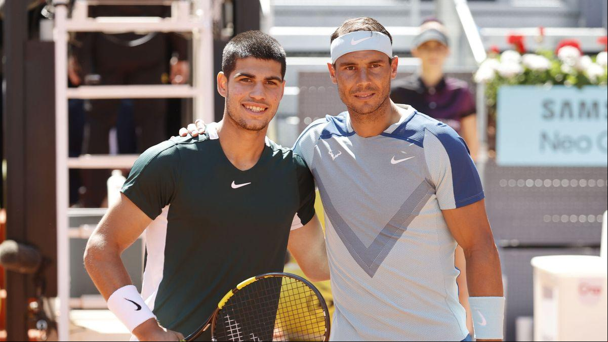 Nadal y Alcaraz disputarán un partido de exhibición en Las Vegas