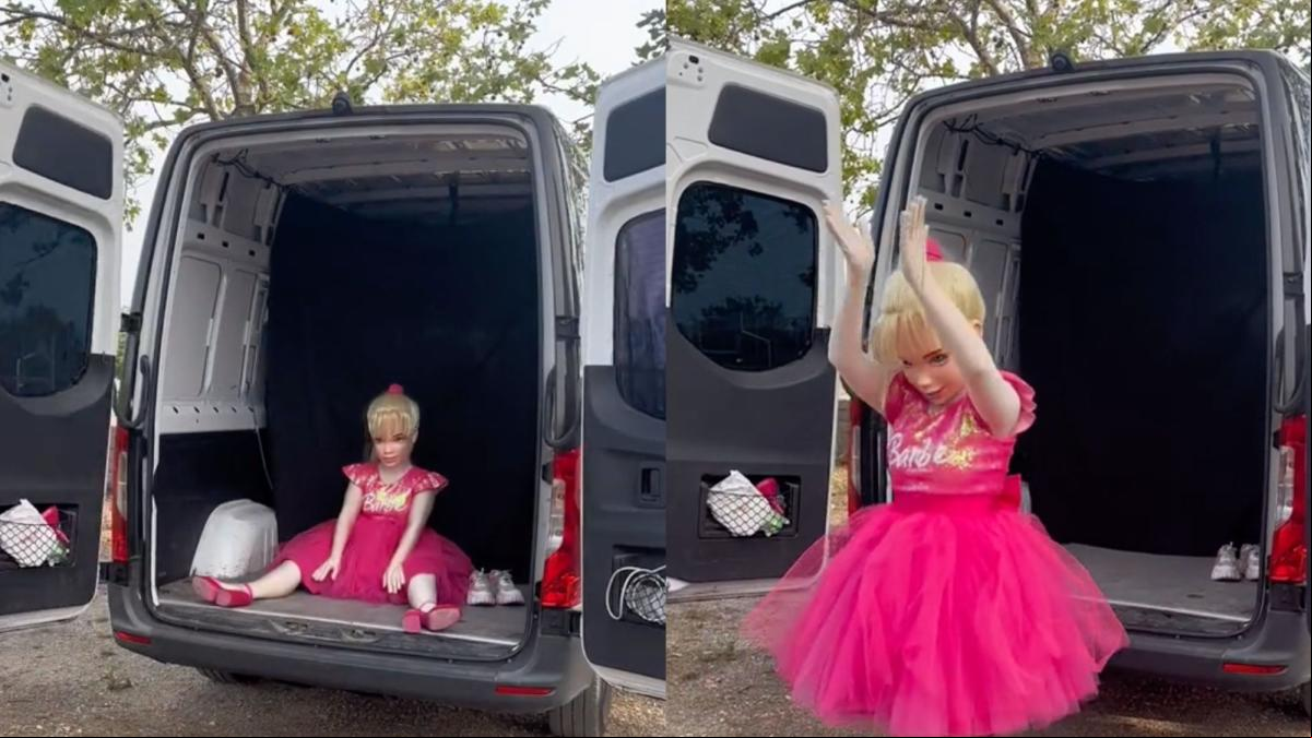 Le prometen que va a conocer a su muñeca Barbie y lo que aparece dista mucho de la realidad: ni mi ex me decepcionó tanto